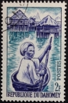 Stamps Benin -  Piragüa