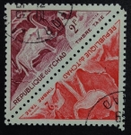 Stamps Chad -  Grabados rupestres