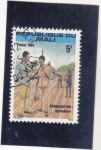 Stamps : Africa : Mali :  ruralización-agricultura