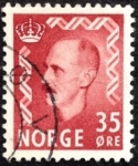 Sellos de Europa - Noruega -  Rey Haakon VII