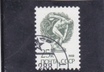 Stamps Russia -  discobolo