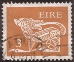Sellos del Mundo : Europa : Irlanda : Arte Antiguo. Perro S.VII  1975 3 peniques