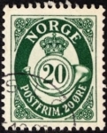 Stamps Norway -  Numeral