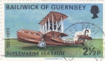 Stamps United Kingdom -  supermarine sea eagle