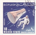 Stamps Yemen -  aeronautica- MAHRA STATE