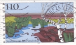 Stamps Germany -  paisaje ilustrado