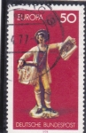 Stamps : Europe : Germany :  EUROPA CEPT-vendedor de periódicos