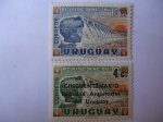 Stamps Uruguay -  Obras Nacionales.
