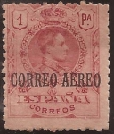 Stamps Spain -  Alfonso XIII. Aéreo  1920 1 pta