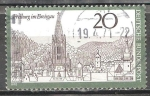 Stamps Germany -  Freiburg en Breisgau.