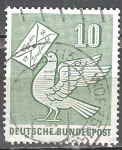 Sellos de Europa - Alemania -  Dia del sello 1956.