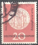 Stamps Germany -  1000 años de la pluma y de la ciudad de Aschaffenburg.