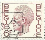 Stamps Belgium -  SERIE REY BALDUINO TIPO ELSTRÖM. VALOR FACIAL 6 BEF. YVERT BE 1581E