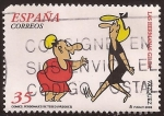 Stamps : Europe : Spain :  Cómic. Personajes del TBO. Las Hermanas Gilda  2000 35 ptas
