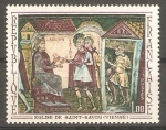 Stamps France -  EGLISE DE SAINT-SAVIN(VIENNE)