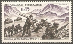 Stamps France -  BATAILLE DU GARIGLIANO-MAI 1944