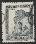 Sellos de Europa - España -  673 - Casas colgadas, Cuenca 