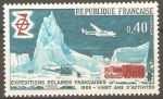 Stamps France -  EXPEDITIONS POLAIRES FRANÇAISE-1968