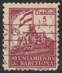 Stamps Spain -  25 - Frontispicio del Ayuntamiento