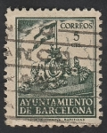 Stamps Spain -  26 - Frontispicio del Ayuntamiento