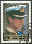 Stamps North Korea -  Príncipe Carlos, de Gales