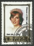 Stamps North Korea -  Lady Di, Princesa de Gales