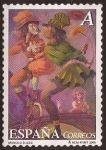 Stamps Spain -  El Circo, de manolo Élices. Dúo Cristel  2005 0,28€
