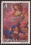 Stamps Spain -  El Circo, de Manolo Élices. Fani y Tini  2005 0,28€