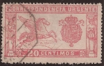 Stamps Europe - Spain -  Pegaso. Correspondencia Urgente  1905 20 céntimos