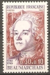 Stamps France -  BEAUMARCHAIS