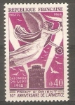 Stamps France -  50 ANNIVERSAIRE DE L´ARMISTICE