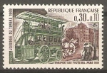 Sellos de Europa - Francia -  TRANSPORT DES FACTEURS- PARIS 1890