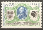 Stamps France -  DEUXIEME CENTENAIRE DU RATTACHEMENTDE LA CORSE A LA FRANCE