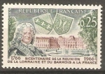 Sellos de Europa - Francia -  BICENTENAIRE DE LA REUNION DE LA LORRAINE ET DU BARROIS A LA FRANCE  