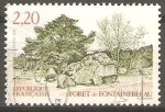 Stamps France -  FORET DE FONTAINEBLEAU