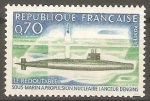 Stamps France -  LE REDOUTABLE