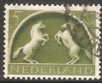 Sellos de Europa - Holanda -  Caballos