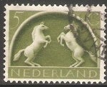 Stamps Netherlands -  Caballos