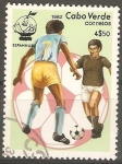 Stamps Cape Verde -  COPA MUNDIAL DE FUTBOL ESPAÑA 82