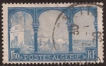 Stamps Algeria -  Vista de la parte superior de Mystpha  1927  1,50 francos