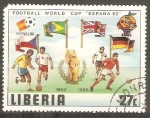 Stamps Liberia -  COPA MUNDIAL DE FUTBOL ESPAÑA 82