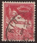 Stamps Algeria -  La Pecherie, Mezquita  1930 50 centimos