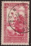 Stamps Algeria -  Colomb-Bechar. Oasis  1936  1,50 francos