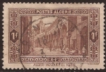 Sellos del Mundo : Africa : Algeria : El Kebir, Mezquita  1936 1 franco