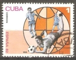Stamps Cuba -  CAMPEONATO MUNDIAL DE FUTBOL ESPAÑA 82