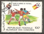 Stamps Africa - Comoros -  CAMPEONATO MUNDIAL DE FUTBOL ESPAÑA 82