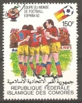 Stamps Africa - Comoros -  CAMPEONATO MUNDIAL DE FUTBOL ESPAÑA 82