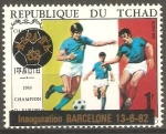 Stamps Central African Republic -  CAMPEONATO MUNDIAL DE FUTBOL ESPAÑA 82