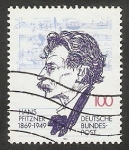 Stamps Germany -  1565 - 125 Anivº del nacimiento de Hans Pfitzner, director de orquesta, compositor