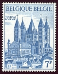 Stamps : Europe : Belgium :  BÉLGICA - Catedral de Nuestra Señora de Tournai